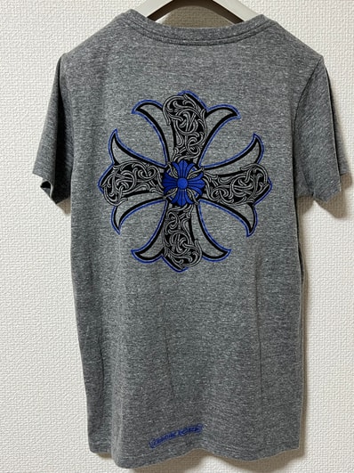 CHROME HEARTS (クロムハーツ)CH SISバックCHプラスプリント 半袖Tシャツ