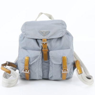 ■美品 プラダ テスート ナイロントライアングルロゴリュックサック
