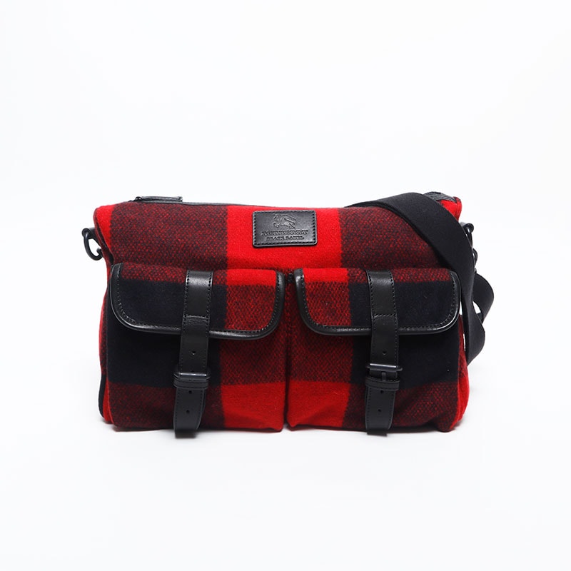 バーバリー BURBERRY ウール ノバチェック ショルダーバッグ【中古】