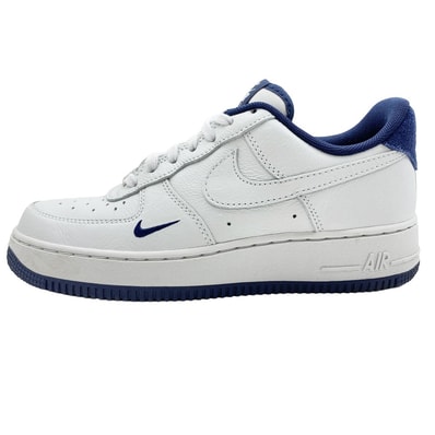 NIKE ナイキ スニーカー HM9483-001 AIR FORCE 1 '07 LV8 PHOTON DUST PHOTON DUST-OBSIDIAN AF1 エアフォースワン ローカット スニーカー ホワイト系 ネイビー系 24cm【中古】
