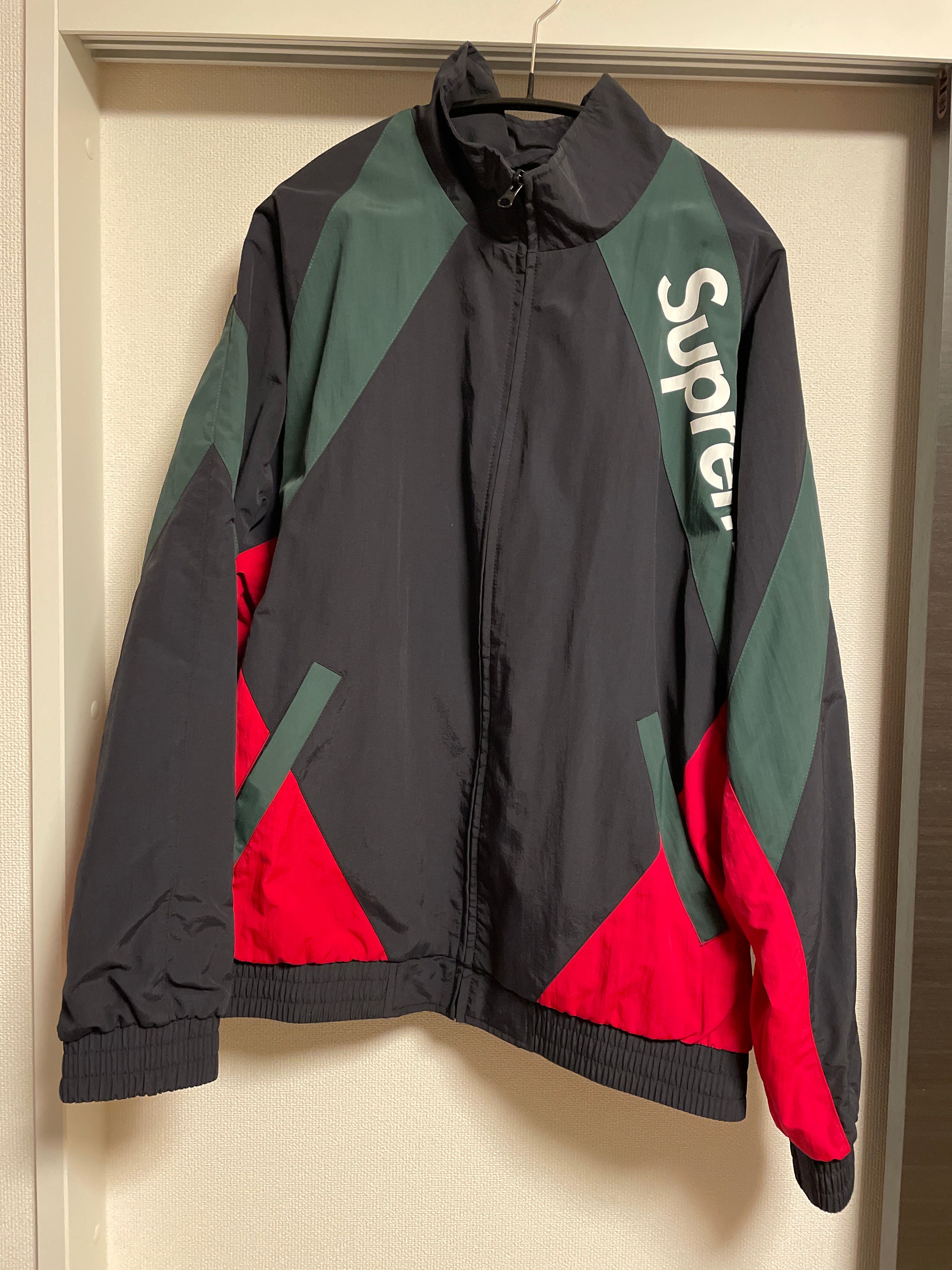 Supreme Paneled Track Jacket "Black"