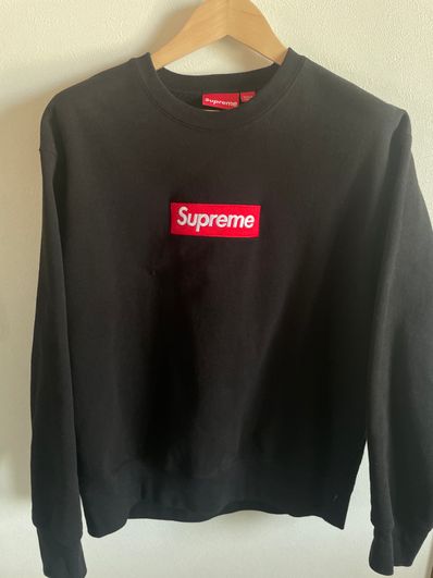 Supreme Box Logo Crewneck "Black" (22FW)
