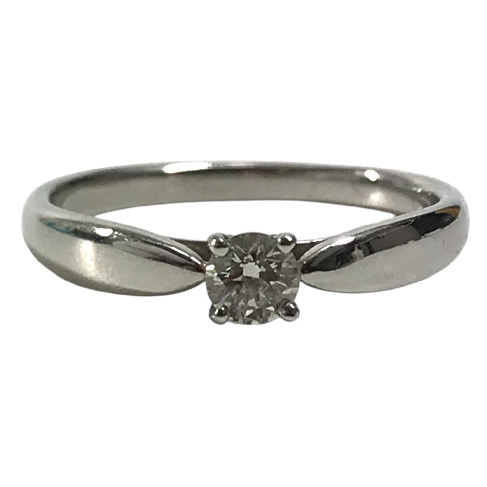 ティファニー TIFFANY&Co. D0.20ct 1PD ダイヤ ダイヤモンド アクセサリー ジュエリー プラチナ リング・指輪 Pt950 シルバー 美品