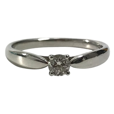 ティファニー TIFFANY&Co. D0.20ct 1PD ダイヤ ダイヤモンド アクセサリー ジュエリー プラチナ リング・指輪 Pt950 シルバー 美品