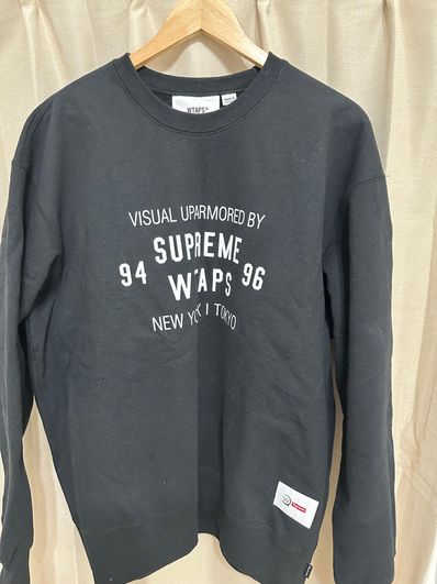 Supreme / WTAPS Crewneck "Black" 21274SPD-CSM03S