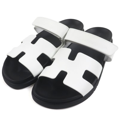 未使用品 エルメス
サンダル シプレ ホワイト メンズ 40