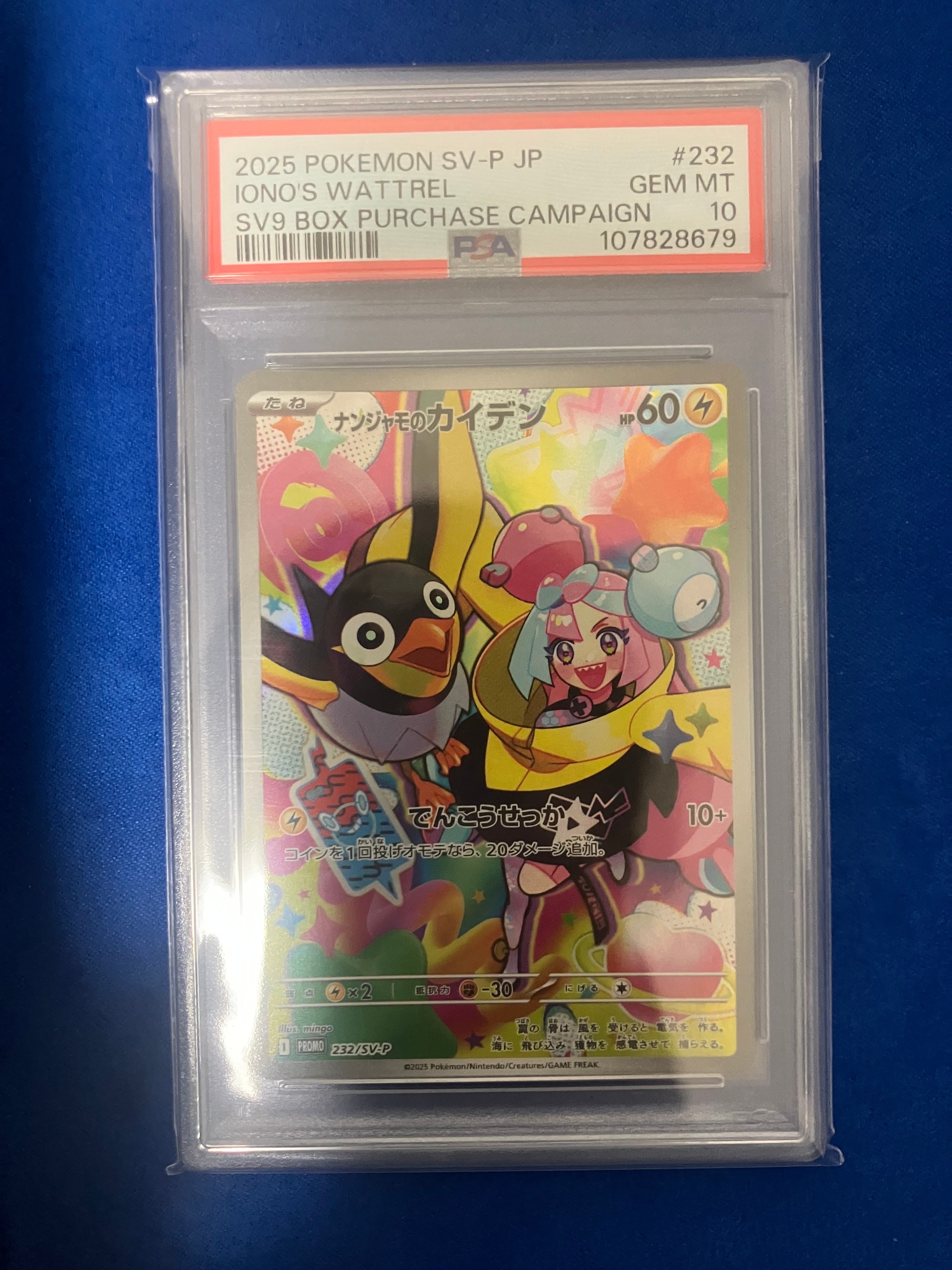 ナンジャモのカイデン P [SV-P 232](プロモーションカード「拡張パック バトルパートナーズ Box購入キャンペーン」)