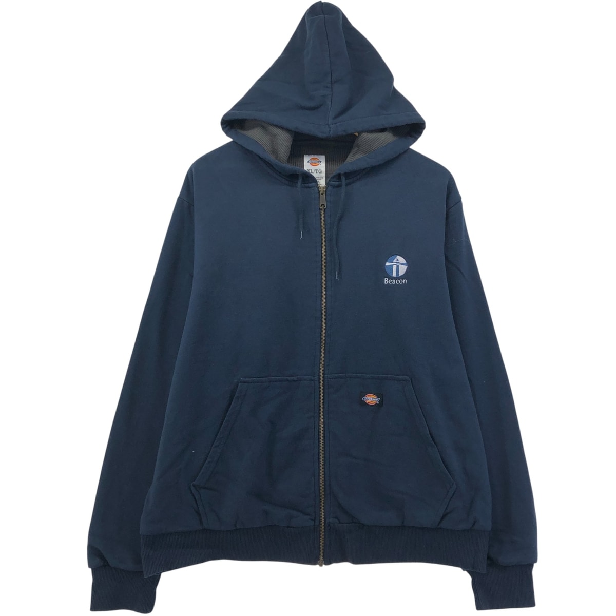 古着 ディッキーズ Dickies スウェットフルジップパーカー メンズXL相当/eaa571674