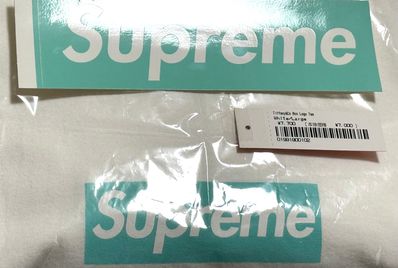 Supreme / Tiffany & Co. Box Logo Tee "White"