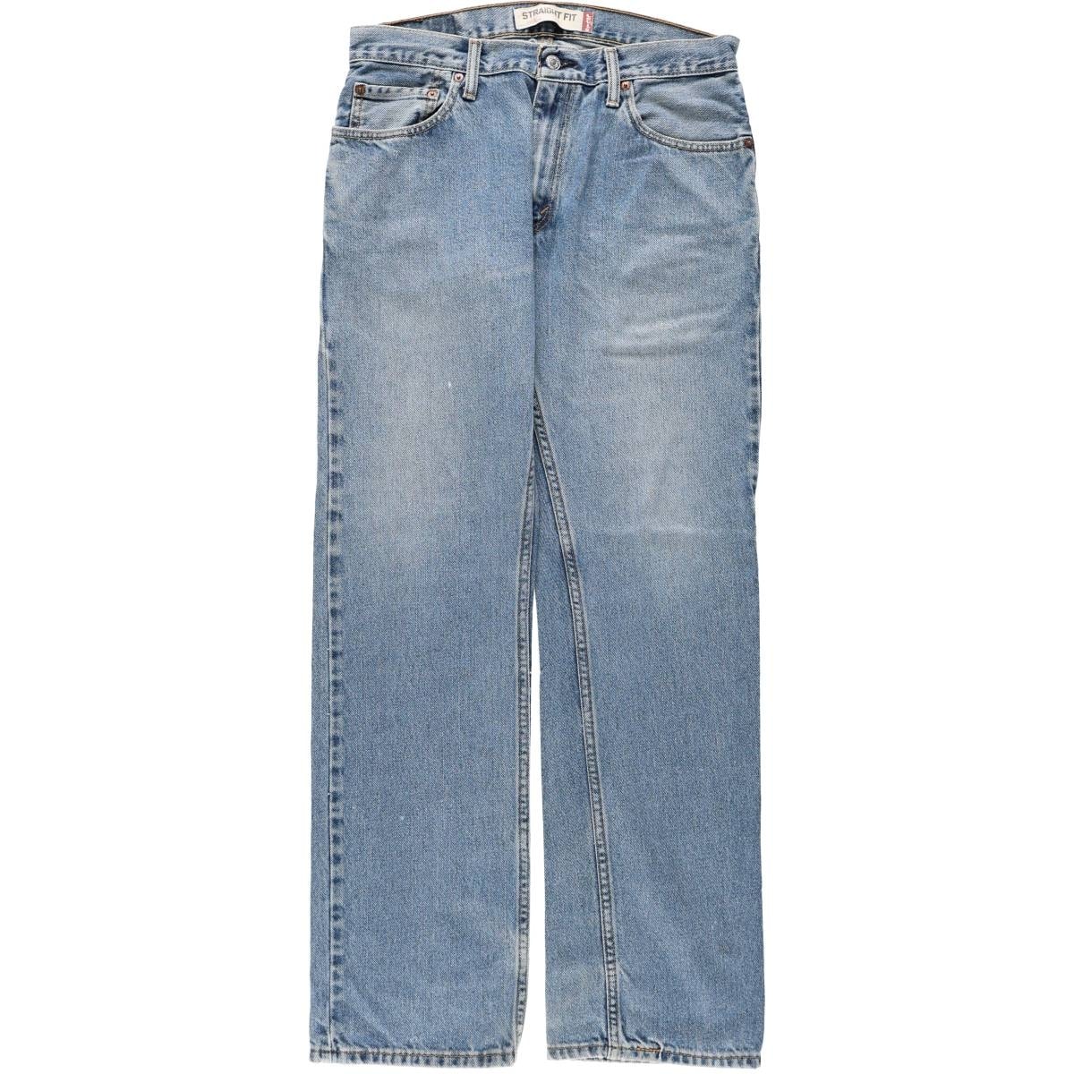 古着 リーバイス Levi's 505 STRAIGHT FIT テーパードデニムパンツ メンズw33相当/eaa673833
