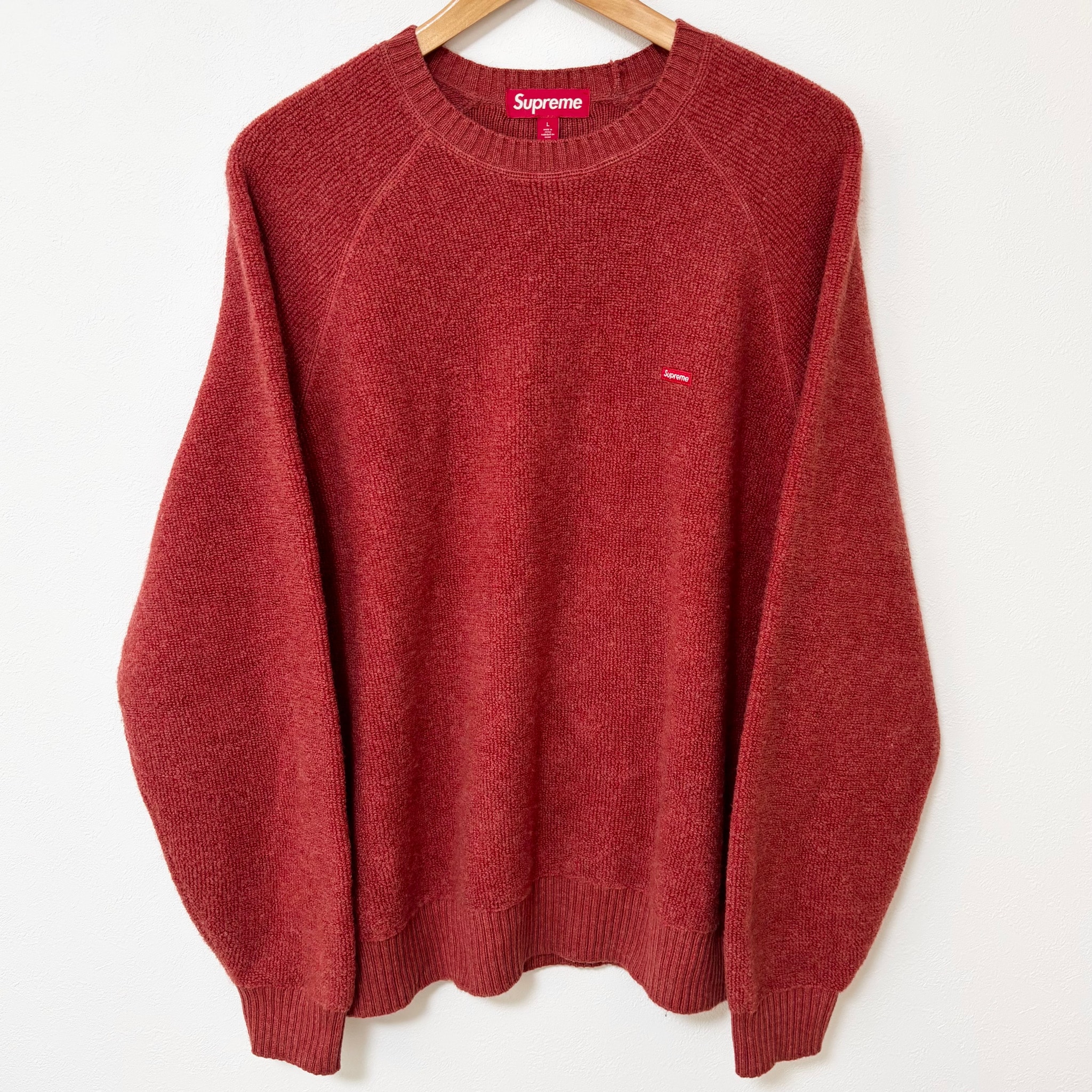Supreme Terry Small Box Sweater "Rust"