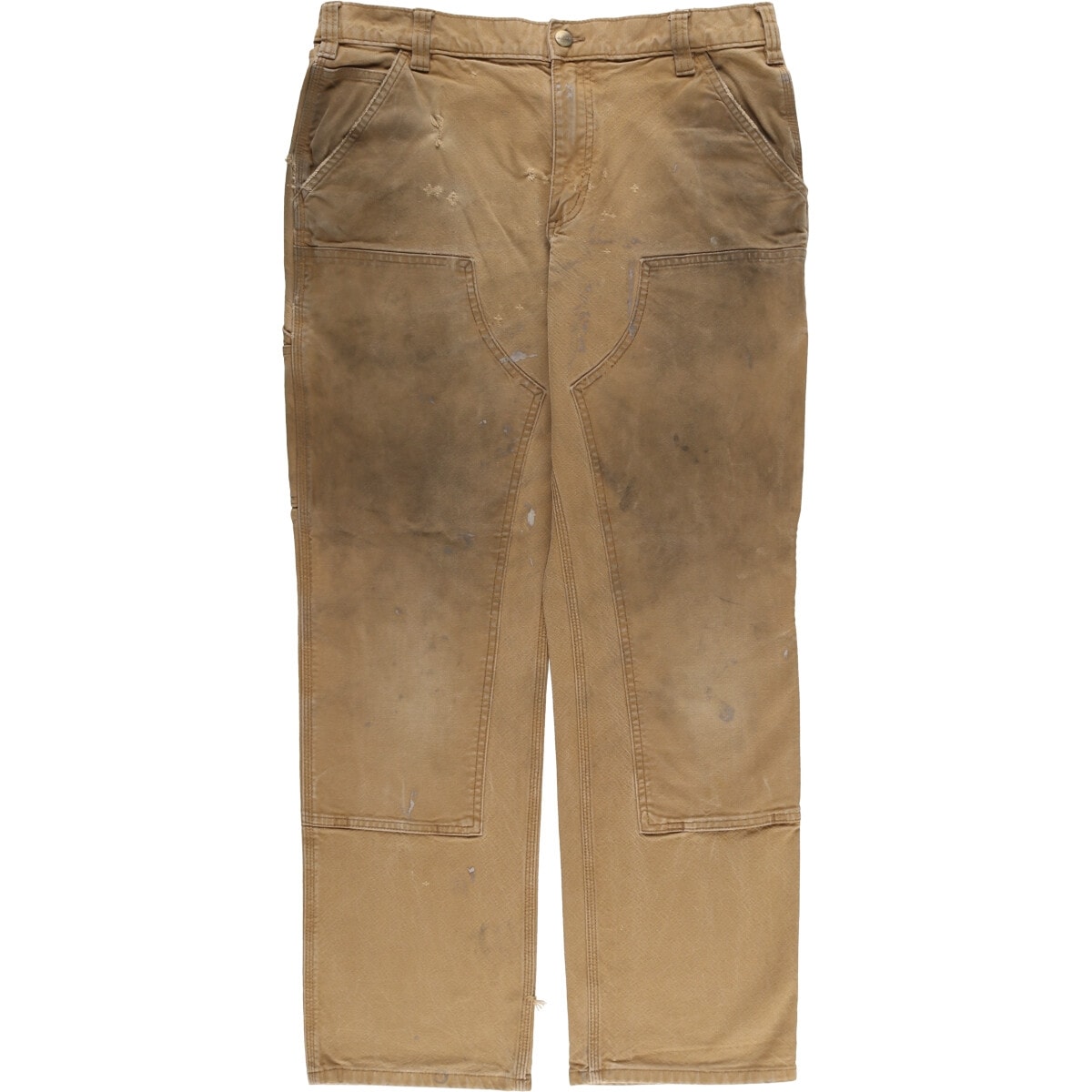 古着 カーハート Carhartt RELAXED FIT ダブルニー ダックペインターパンツ メンズw34相当/evb029132