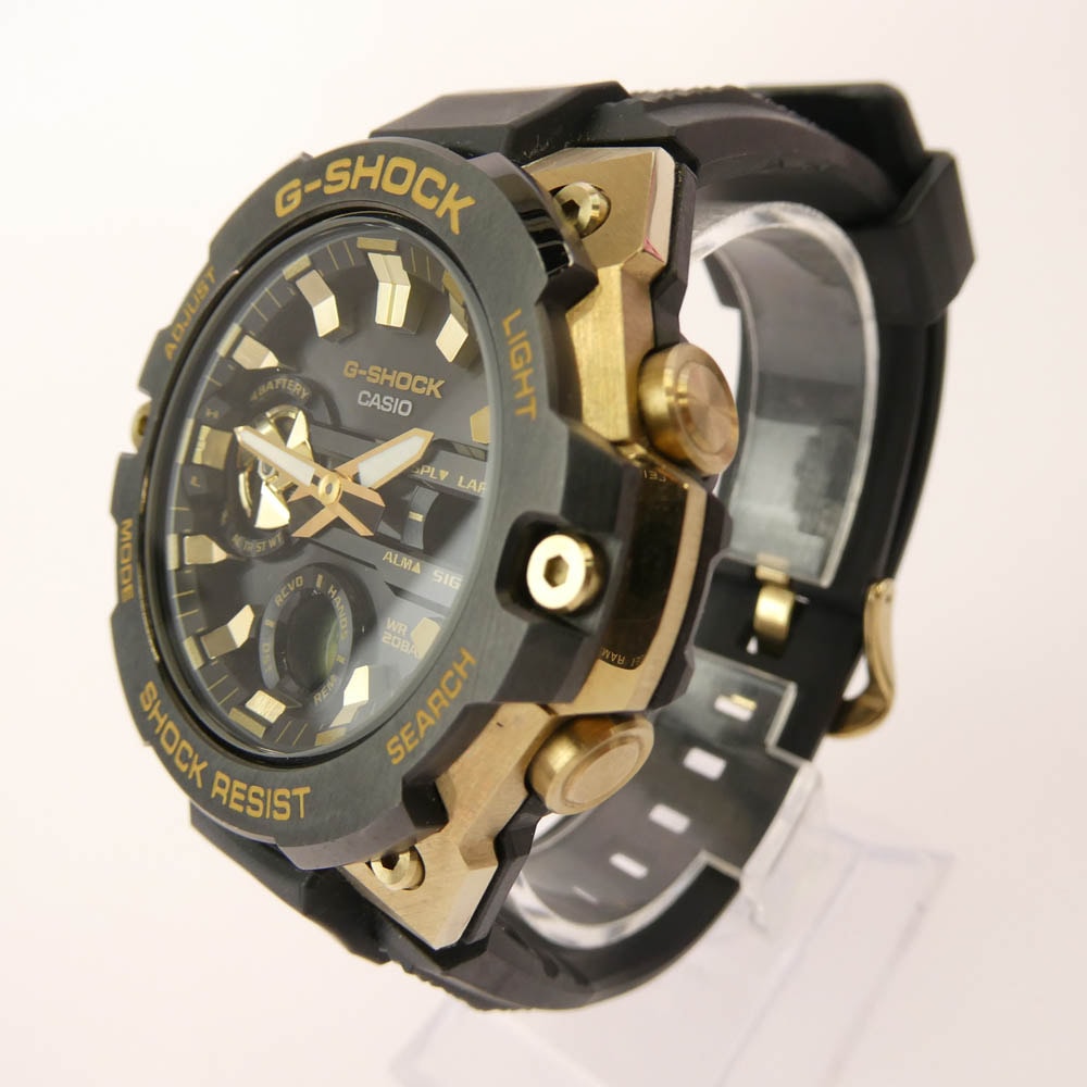D (傷や汚れあり)】CASIO G-SHOCK カシオ ジーショック 時計 GST