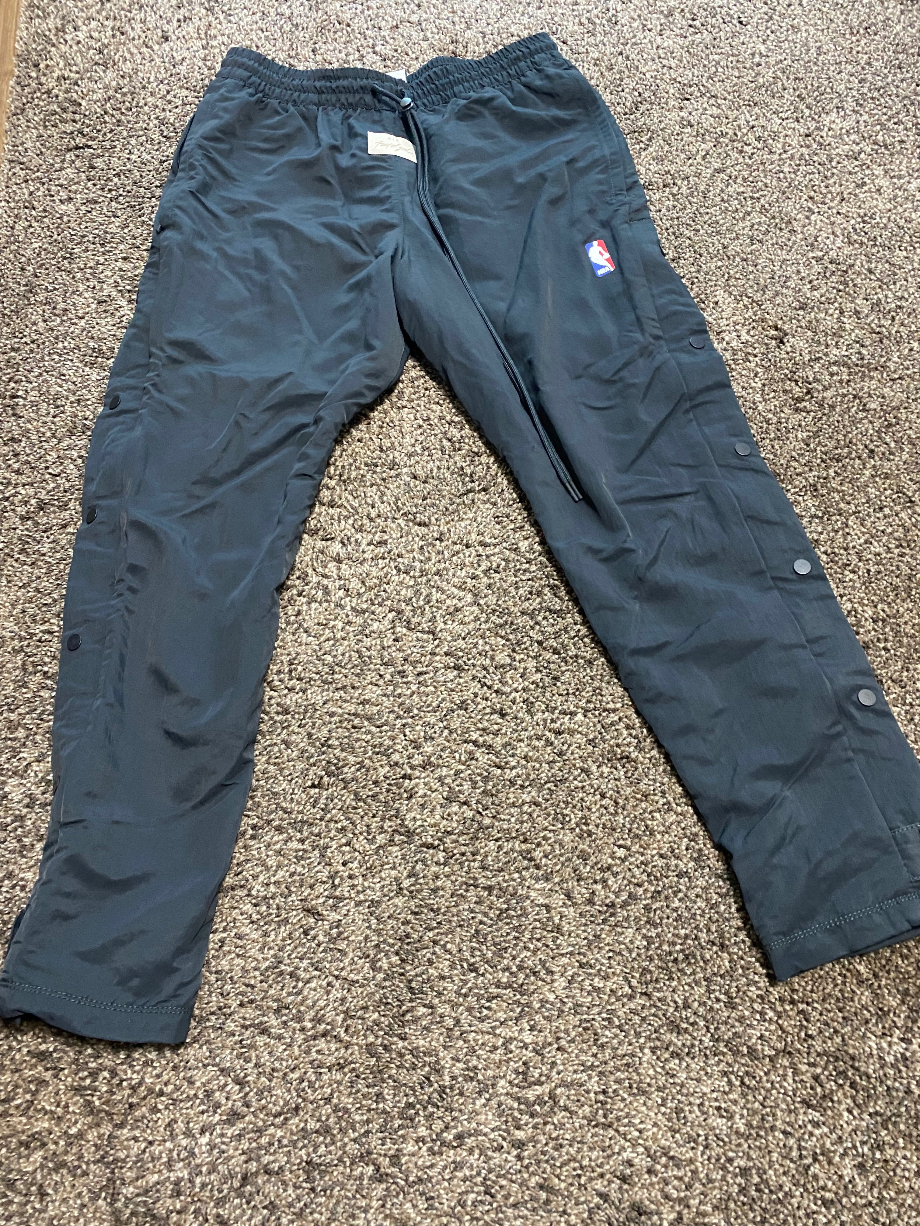 FEAR OF GOD / Nike Nylon Warm Up Pants "Off Noir"