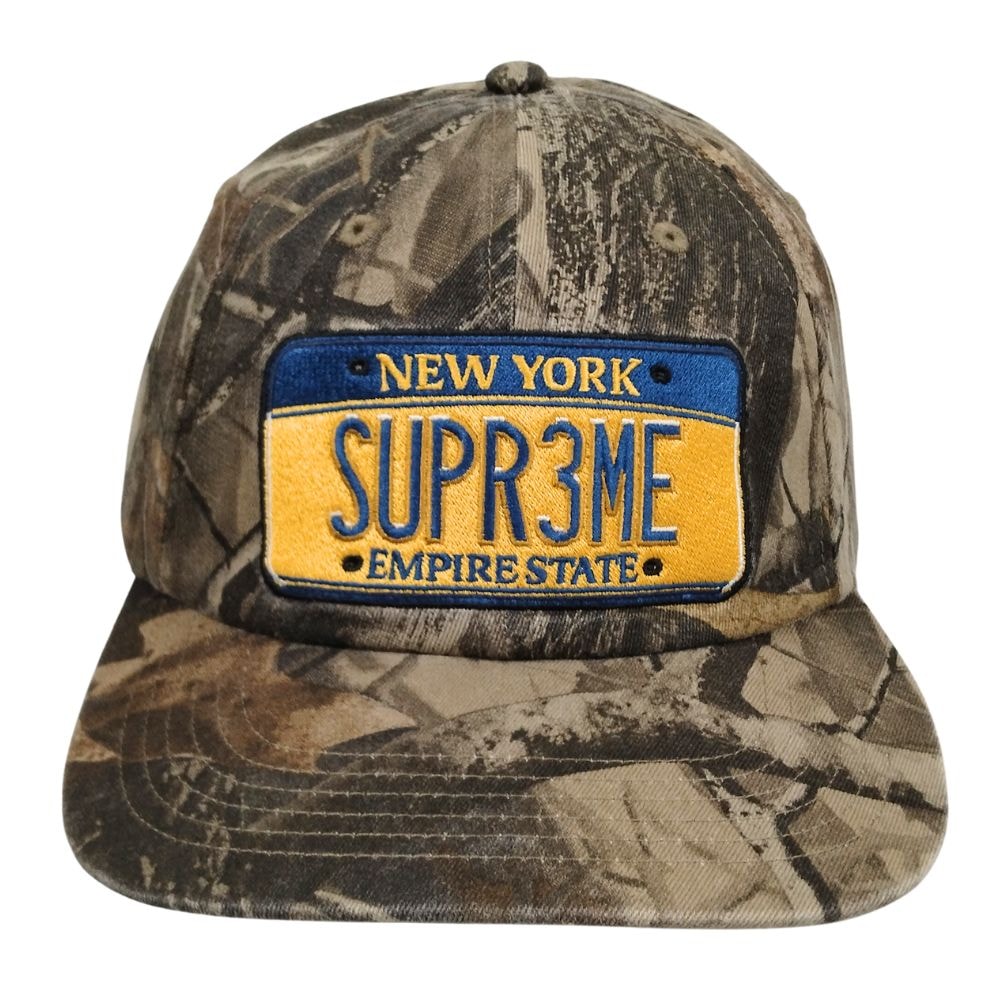 Supreme License Plate 6-Panel "Camo"