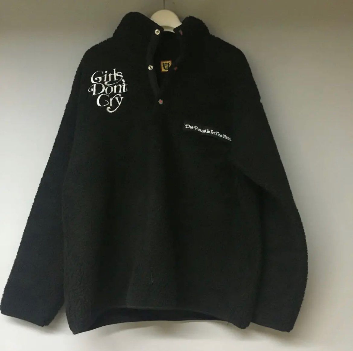 HUMAN MADE Girls Don ’t Cry fleece jacket "Black" / VERDY