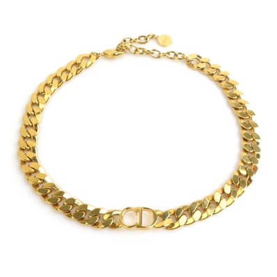 クリスチャンディオール Christian Dior チョーカー メタル ゴールド レディース【中古】 h32602b