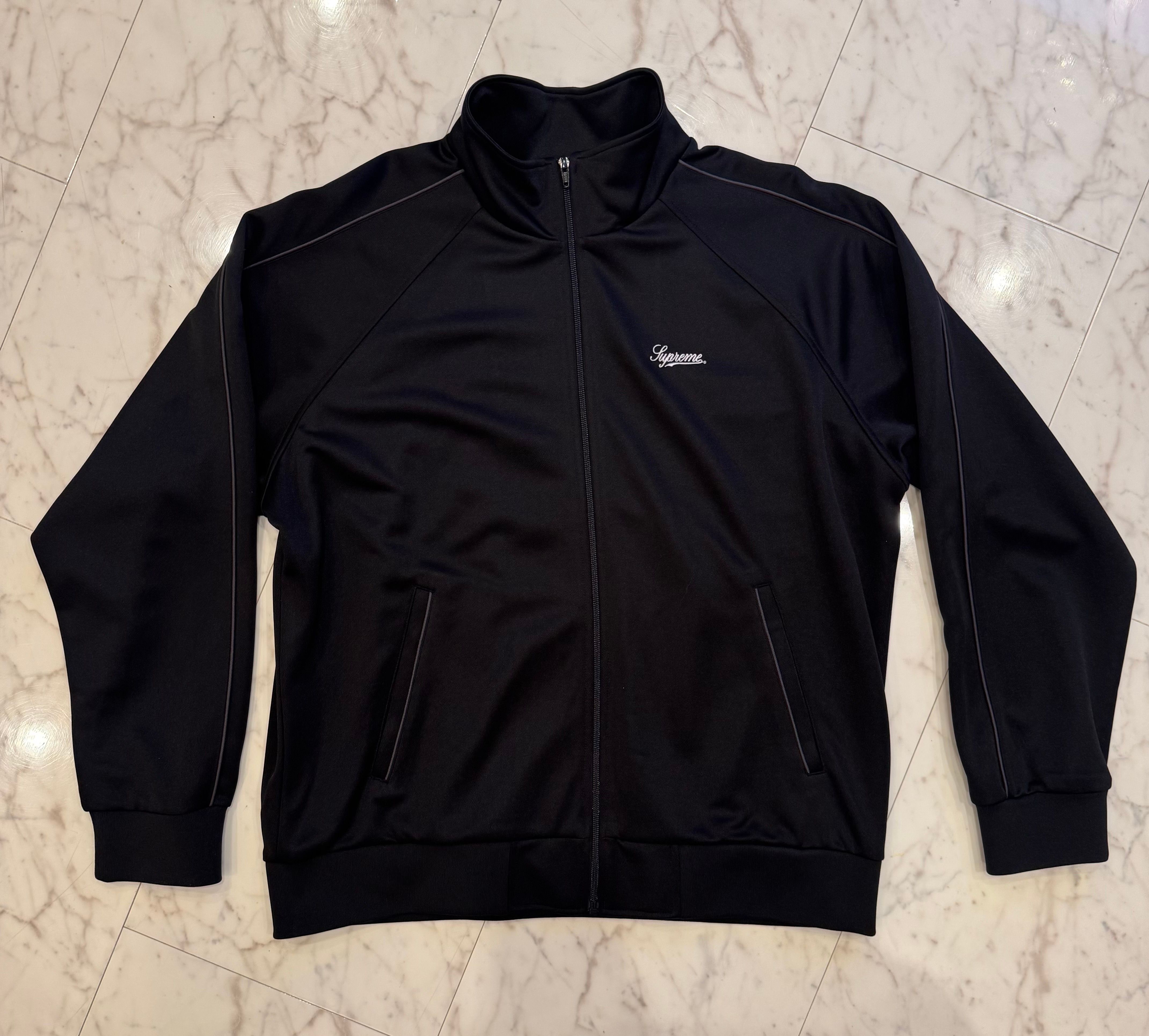 Supreme Tricot Track Jacket "Black"