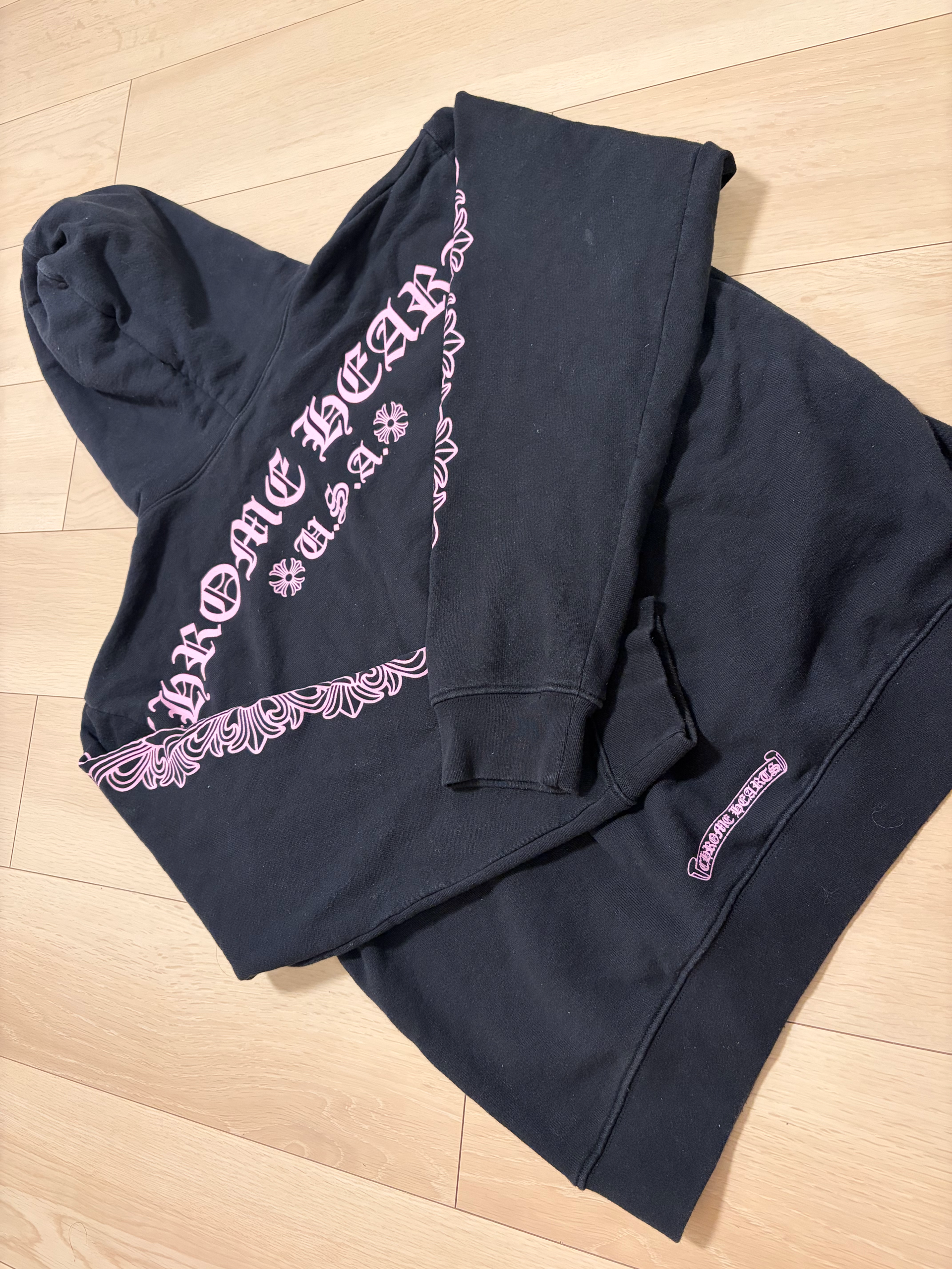 Chrome Hearts Matty Boy Shoulder Logo Hoodie "Black"
