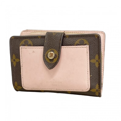 【6dd5324】ルイヴィトン 財布 モノグラム ポルトフォイユジュリエット M80973 ブラウン ローズバレリーヌ【中古】レディース