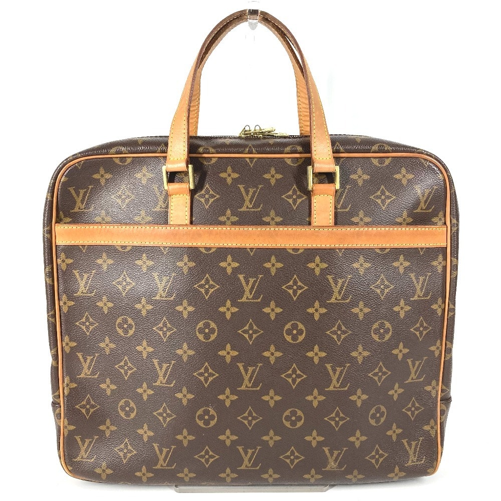 ルイヴィトン LOUIS VUITTON ポルトドキュマンぺガス M53343 モノグラム ハンドバッグ カバン ビジネスバッグ 書類バッグ トートバッグ モノグラムキャンバス ブラウン