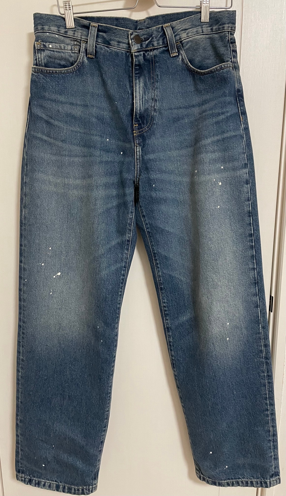 Carhartt WIP Landon Pant "Blue/Destroy Wash/Splatter"