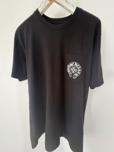 Chrome Hearts Horse Shoe Logo Pocket T-Shirt "Black"