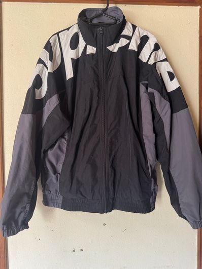 Supreme Shoulder Logo Track Jacket "Black"