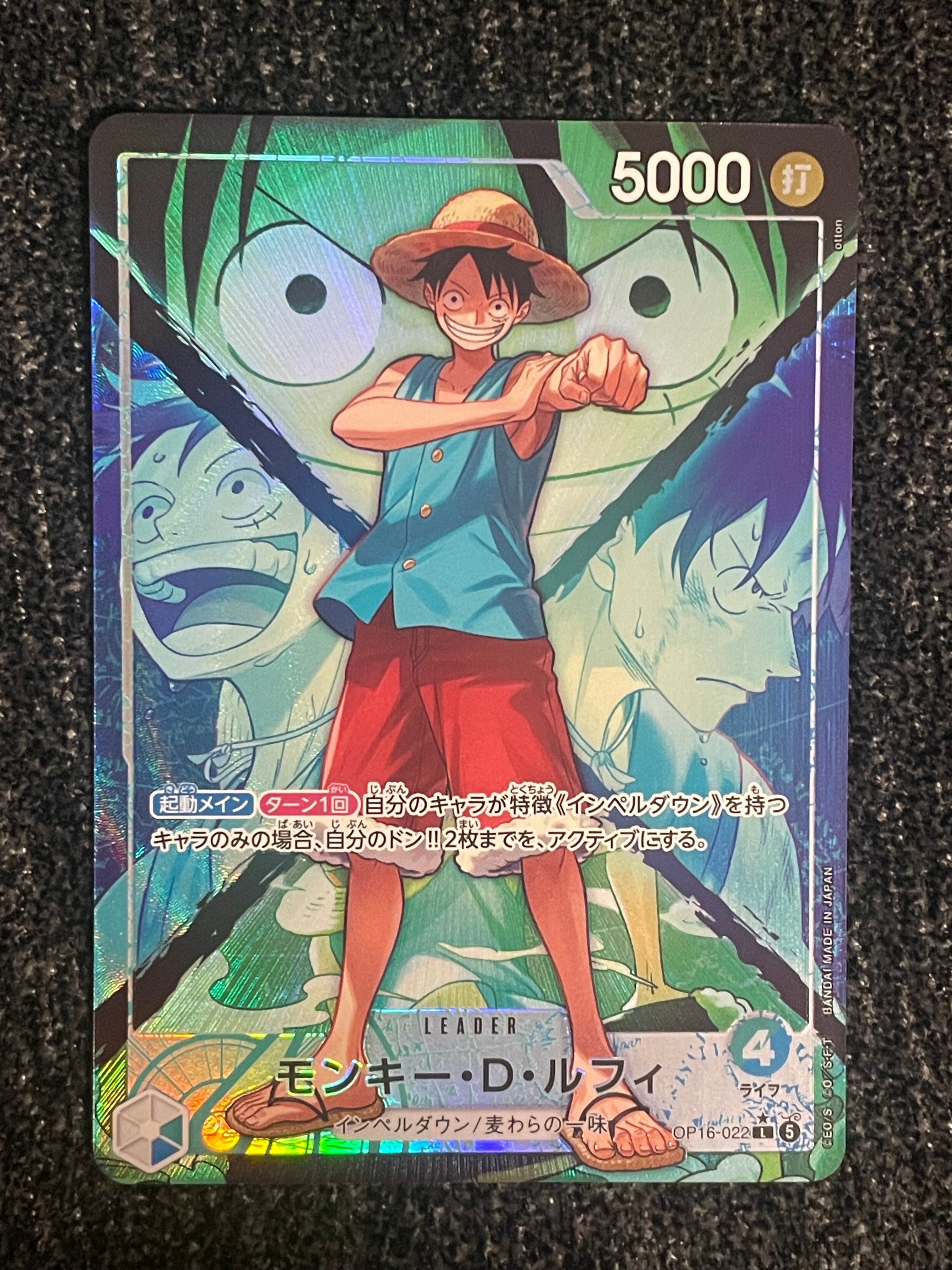 Monkey.D.Luffy L-P [OP16-022](Booster Pack "THE TIME OF BATTLE")