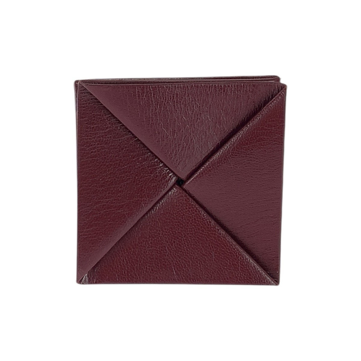 美品 HERMES エルメス ズールー ルージュアッシュ ボルドー シェーブル コインケース 小銭入れ ○I刻印 604434 【中古】