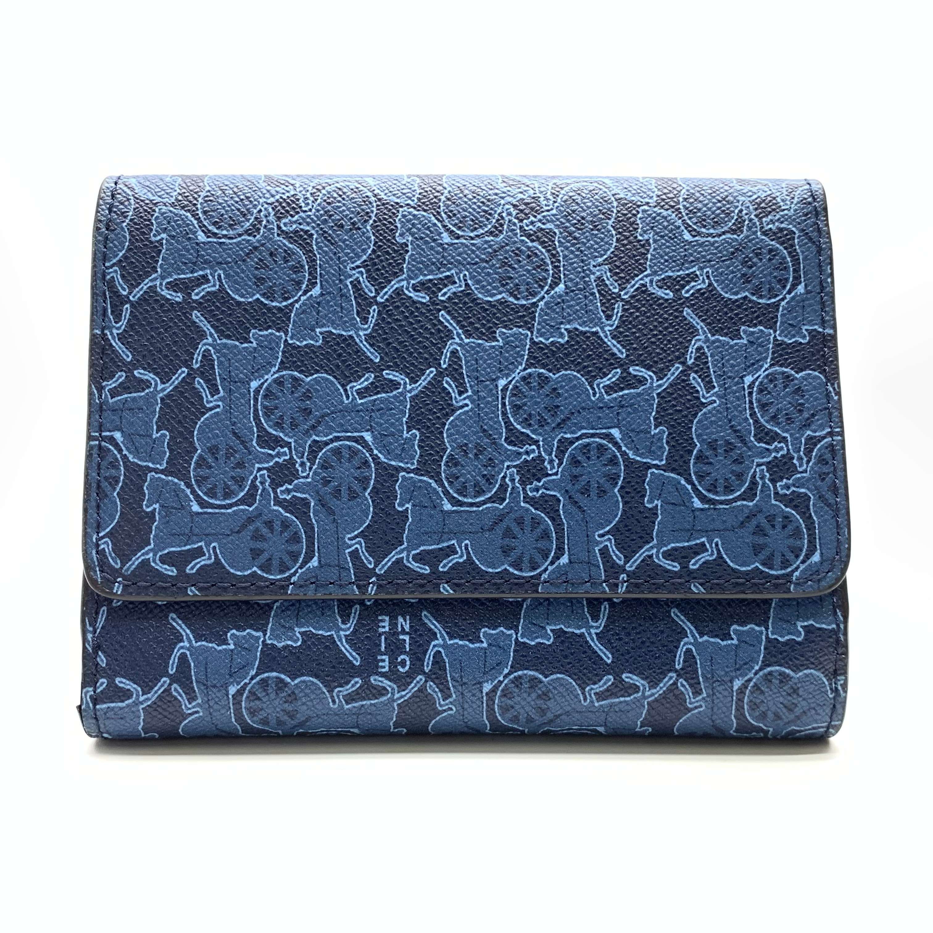 セリーヌ Wホック 二つ折り 財布 コンパクトウォレット