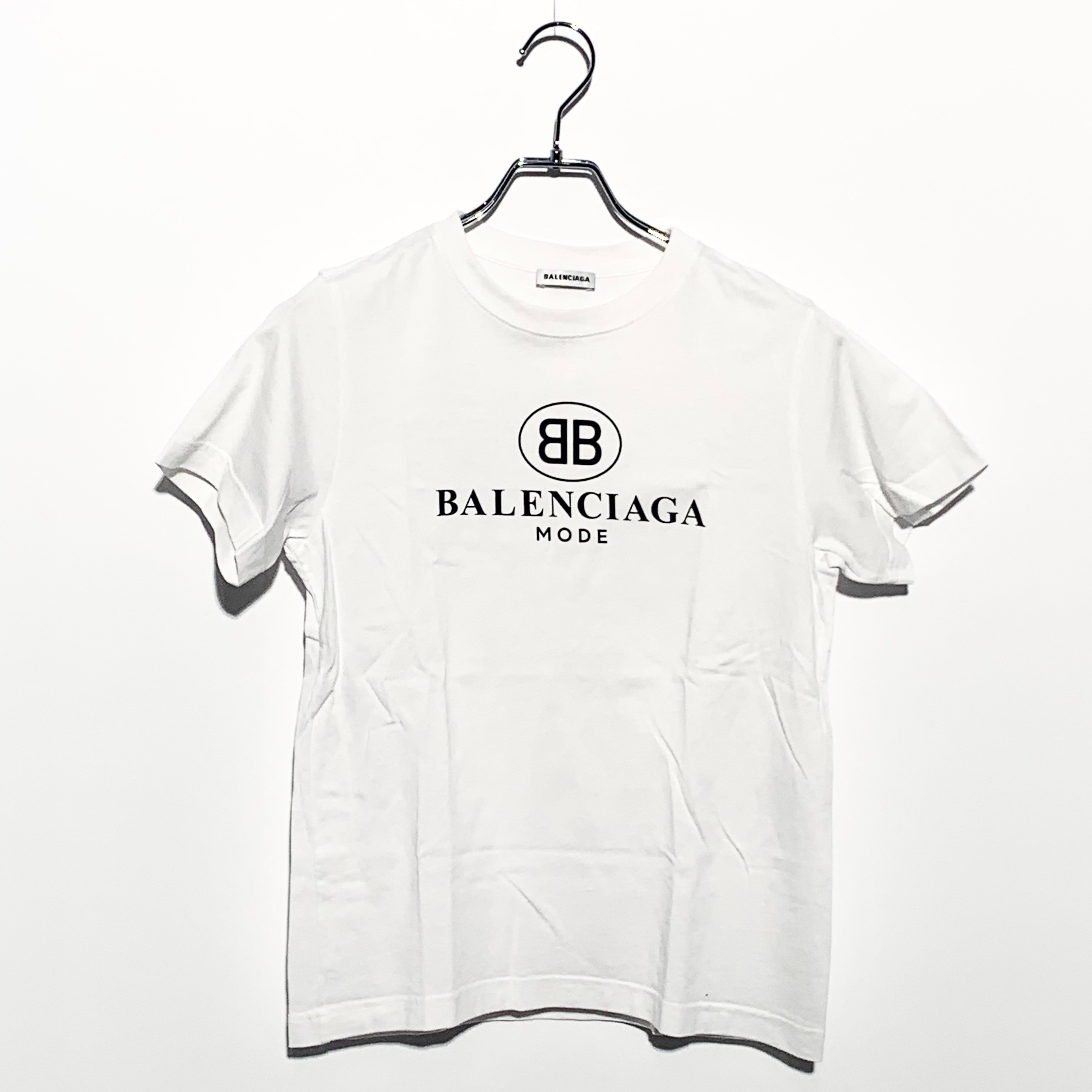 BALENCIAGA BB LOGO PRINT Tシャツ
