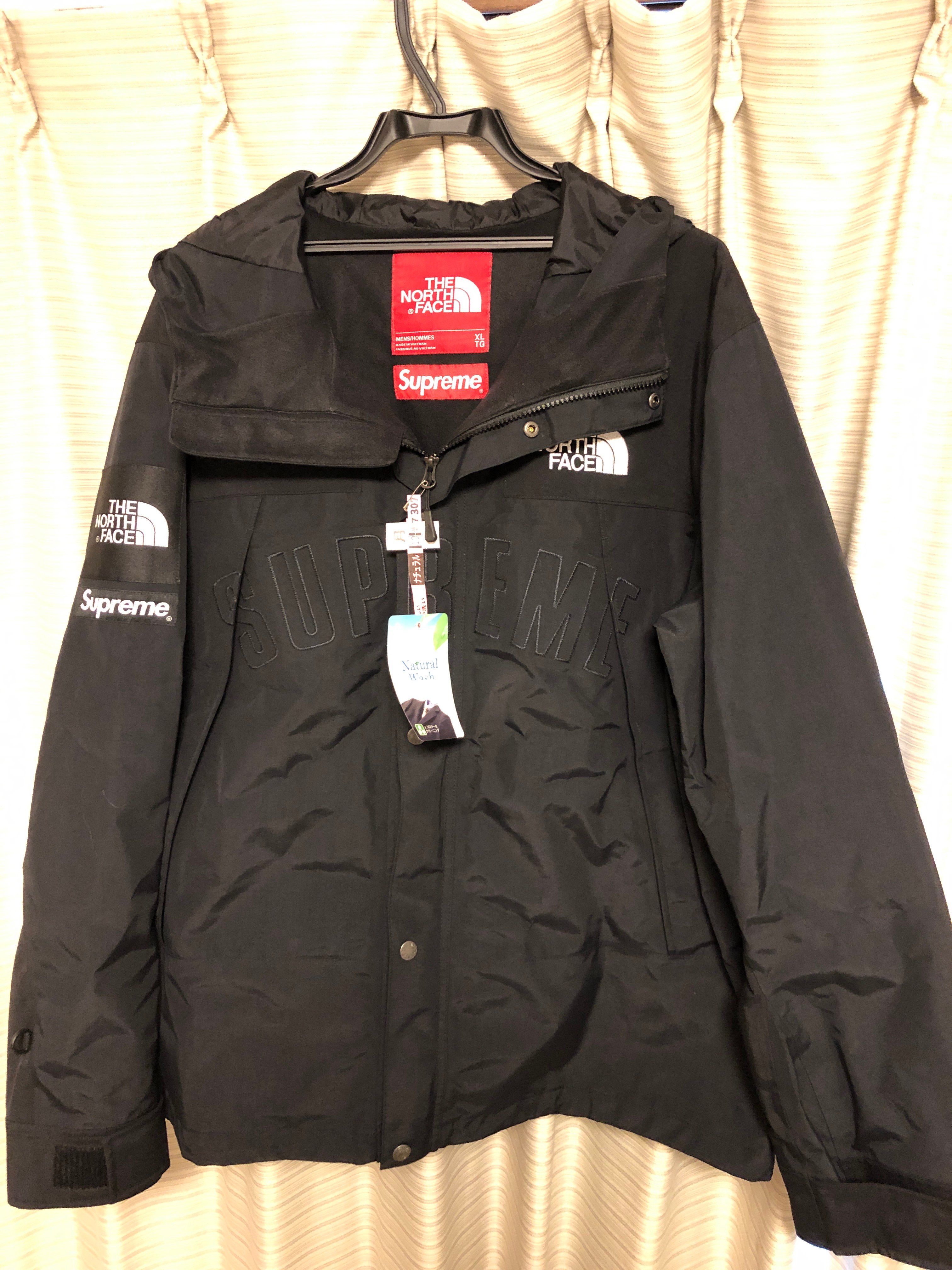 Supreme x The North Face Arc Logo Mountain Parka "Black" NP11901I / NF0A3VMM