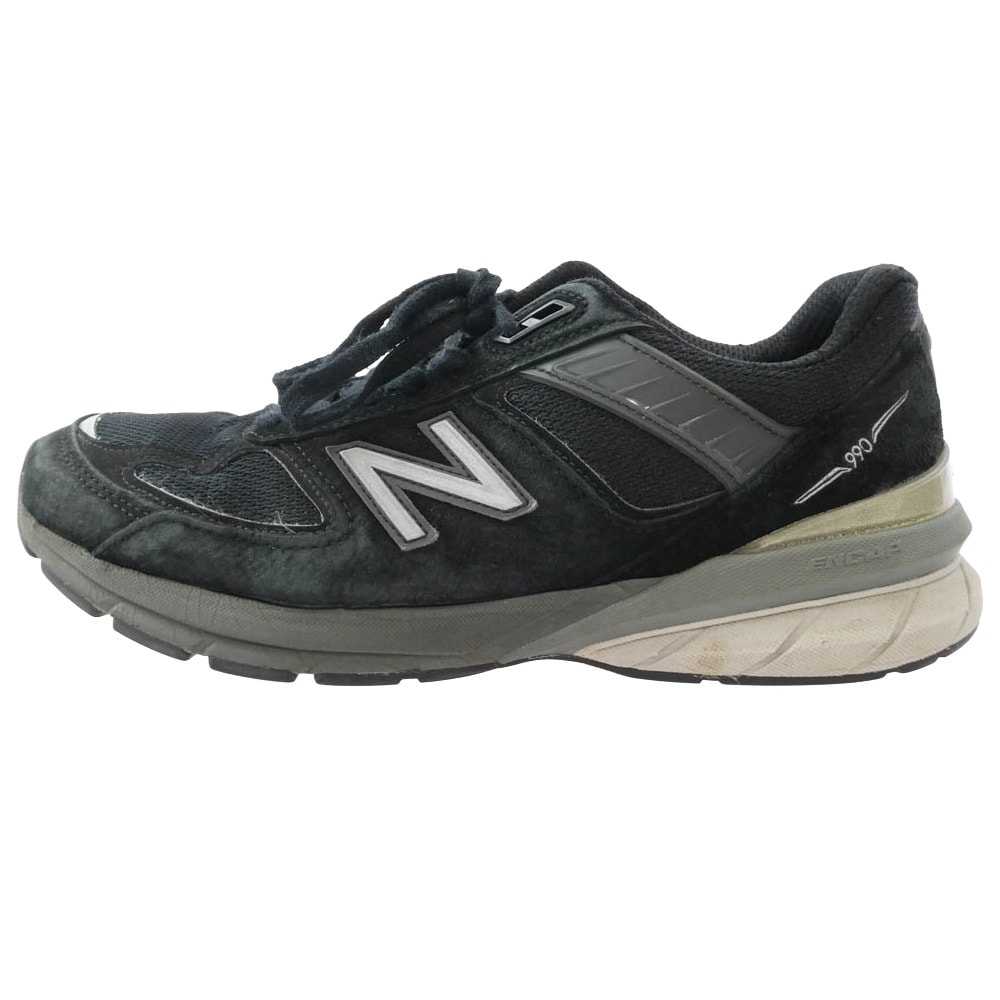 NEW BALANCE ニューバランス スニーカー M990BK5 USA製 990V5 Black  スニーカー ブラック系 26.5cm【中古】