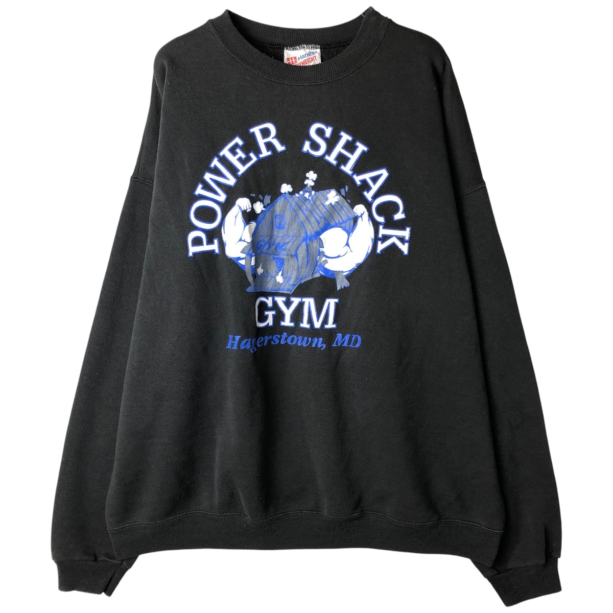 古着 90年代 ヘインズ Hanes HEAVYWEIGHT カレッジスウェットシャツ トレーナー USA製 メンズXL相当 ヴィンテージ/eaa458011