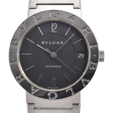 ブルガリ BVLGARI BB33SS AUTO ブルガリブルガリ デイト 自動巻き メンズ 良品 N#145136