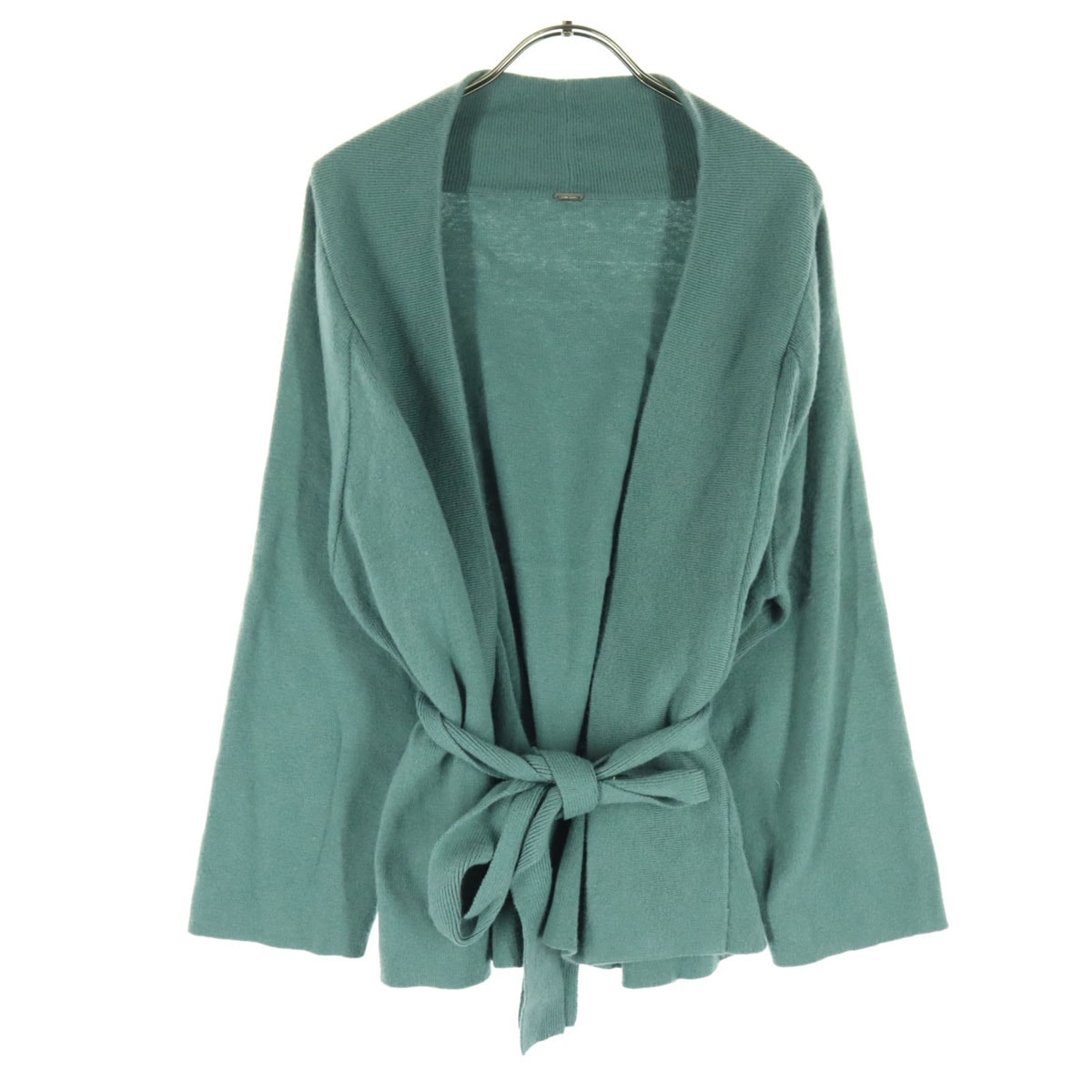 美品 Mila Owen ミラオーウェン 長袖 ニットカーディガン グリーン 09WND204009