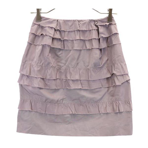 MIUMIU ミニ丈 段々 フリルスカート