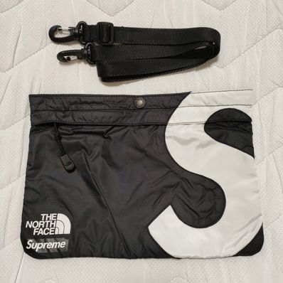 Supreme x The North Face S Logo Shoulder Bag "Black"