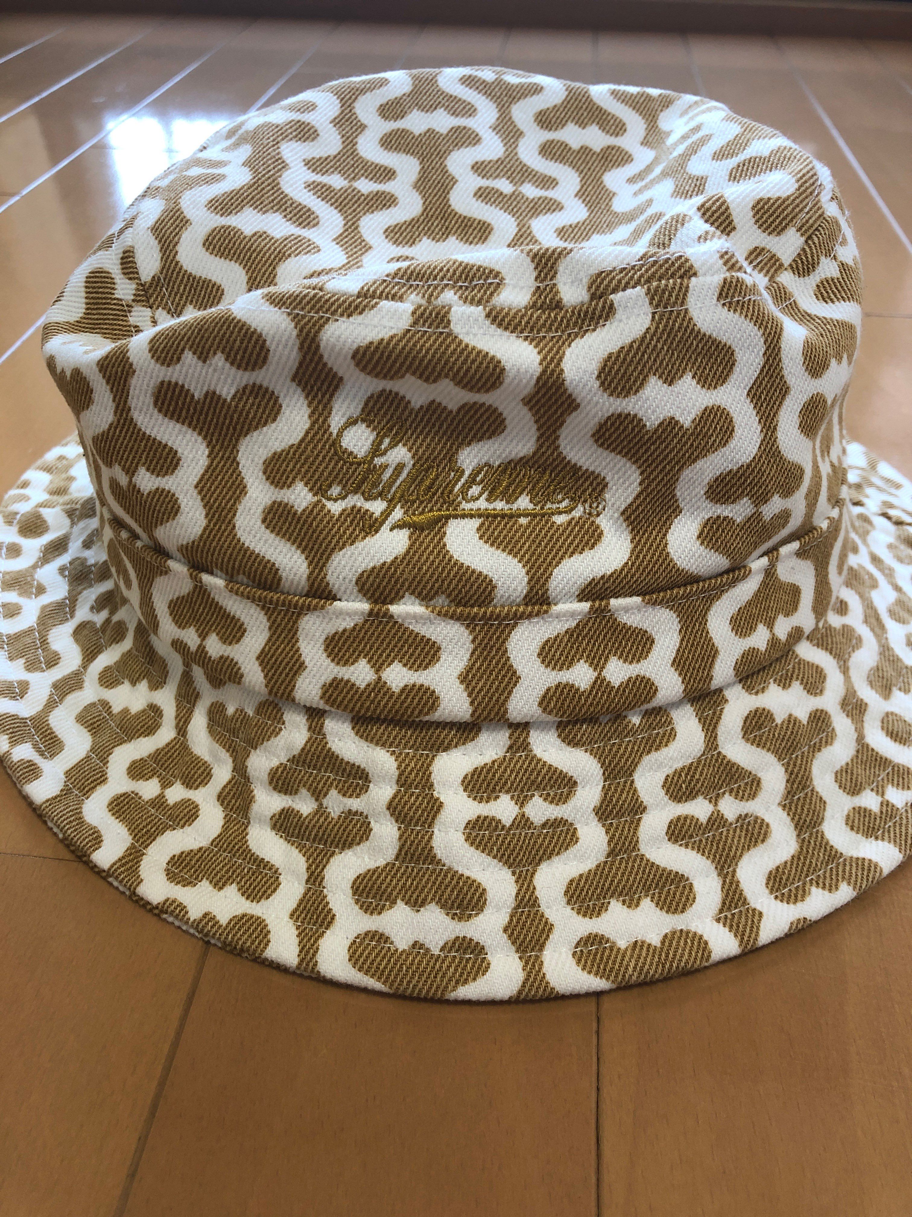 Supreme Twill Crusher "Tan Monogram"