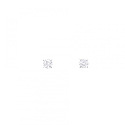 ティファニー ソリティア ピアス 0.23CT 0.23CT F VS1 3EXT-EXT