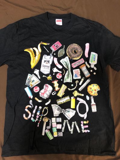 Supreme Trash Tee "Black"