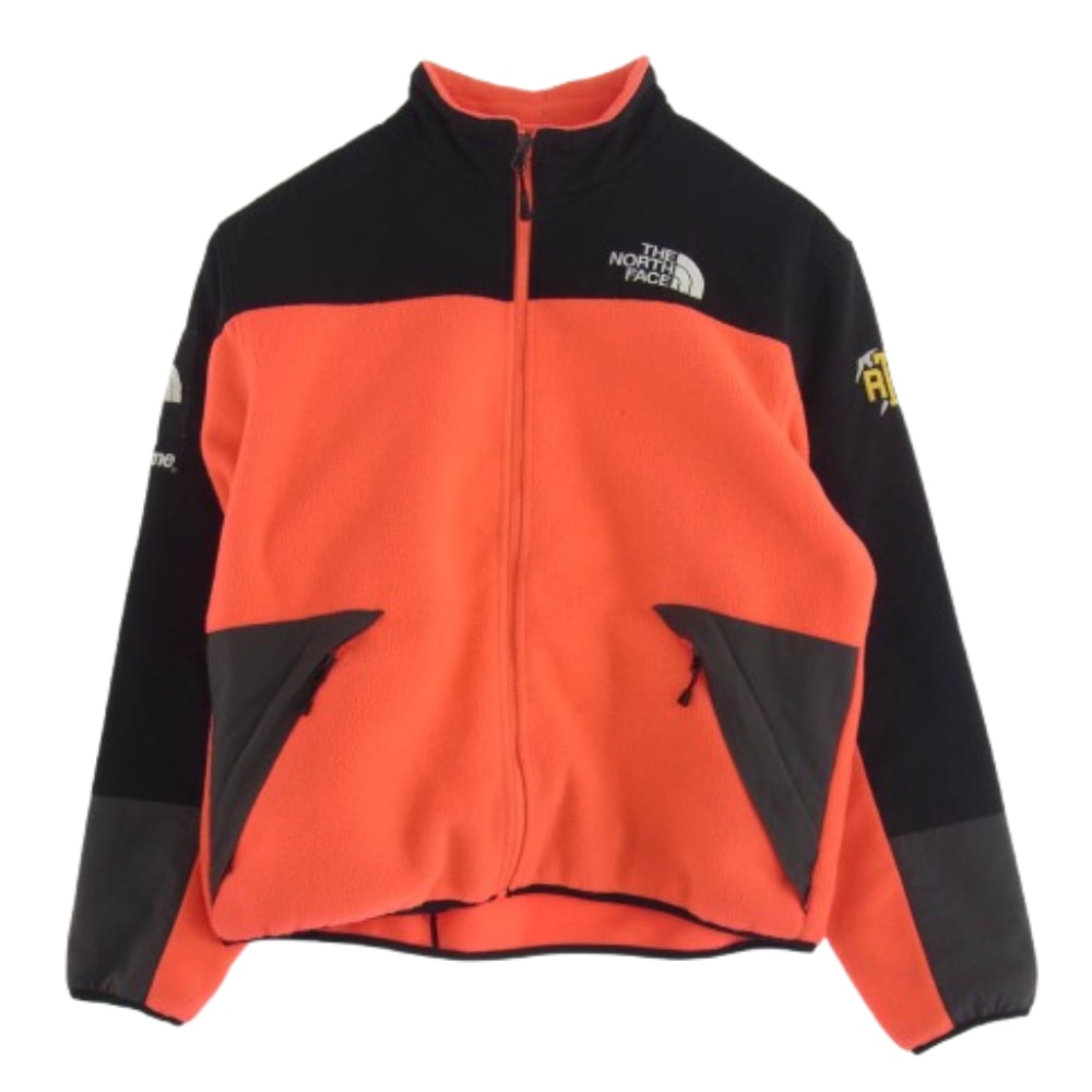 Supreme シュプリーム ジャケット × THE NORTH FACE ノースフェイス 20SS NA719041 RTG FLEECE JACKET フリース ジャケット ピンク系 ブラック系 M【中古】