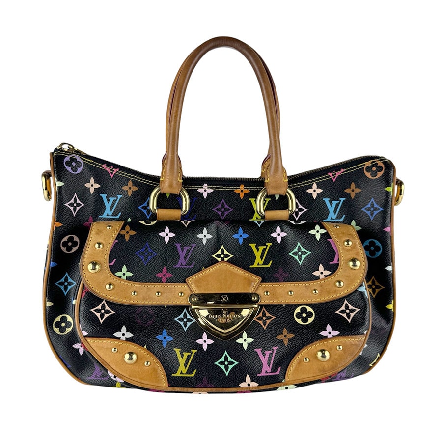 ルイ ヴィトン LOUIS VUITTON ショルダーバッグ ハンドバッグ モノグラム マルチカラー リタ モノグラムマルチカラー ノワール レディース M40126【中古】 z9866