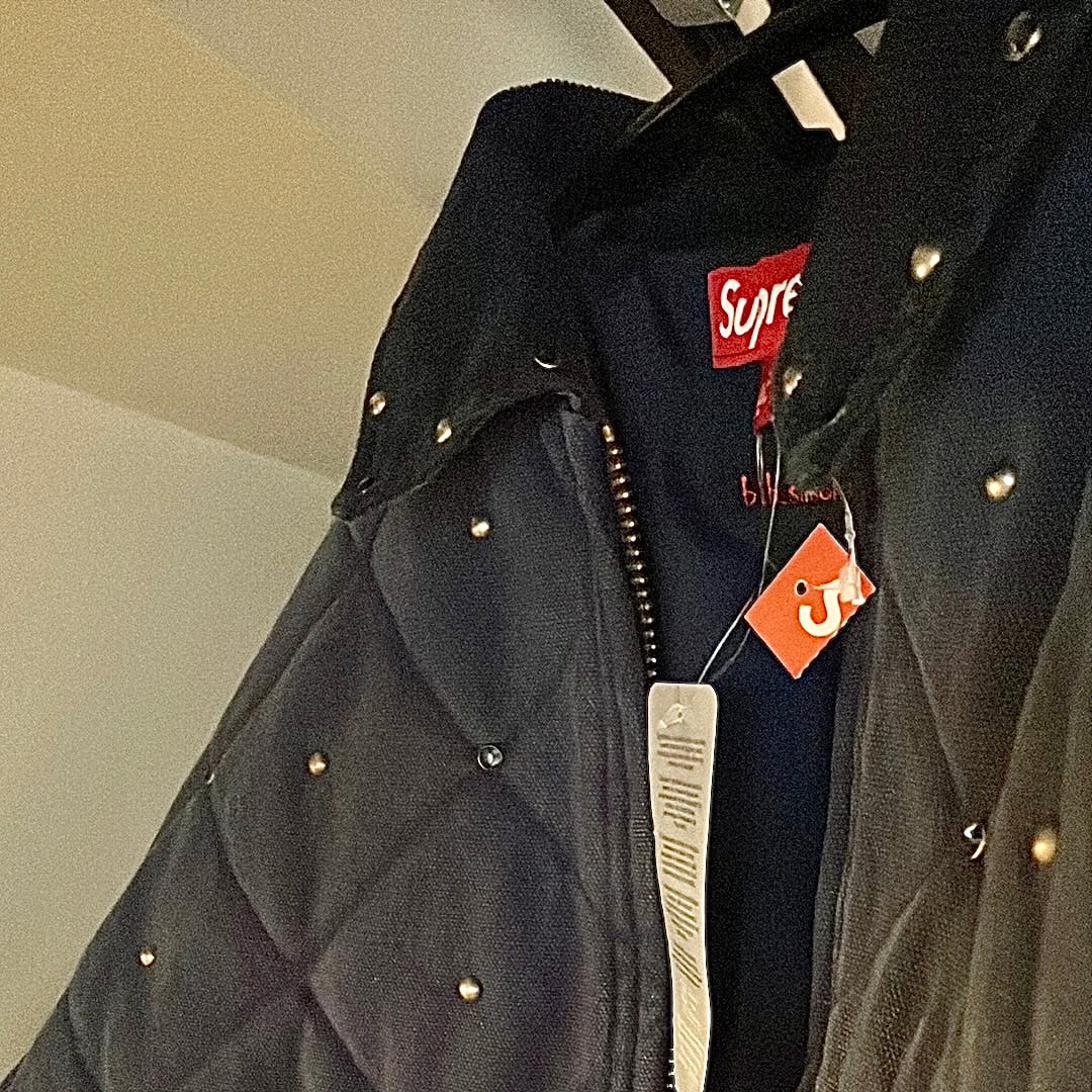 Supreme x b.b. Simon Quilted Work Jacket 