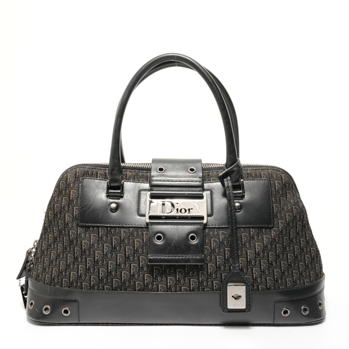 ディオール Dior トロッター キャンバス ストリートシック ショルダーバッグ【中古】