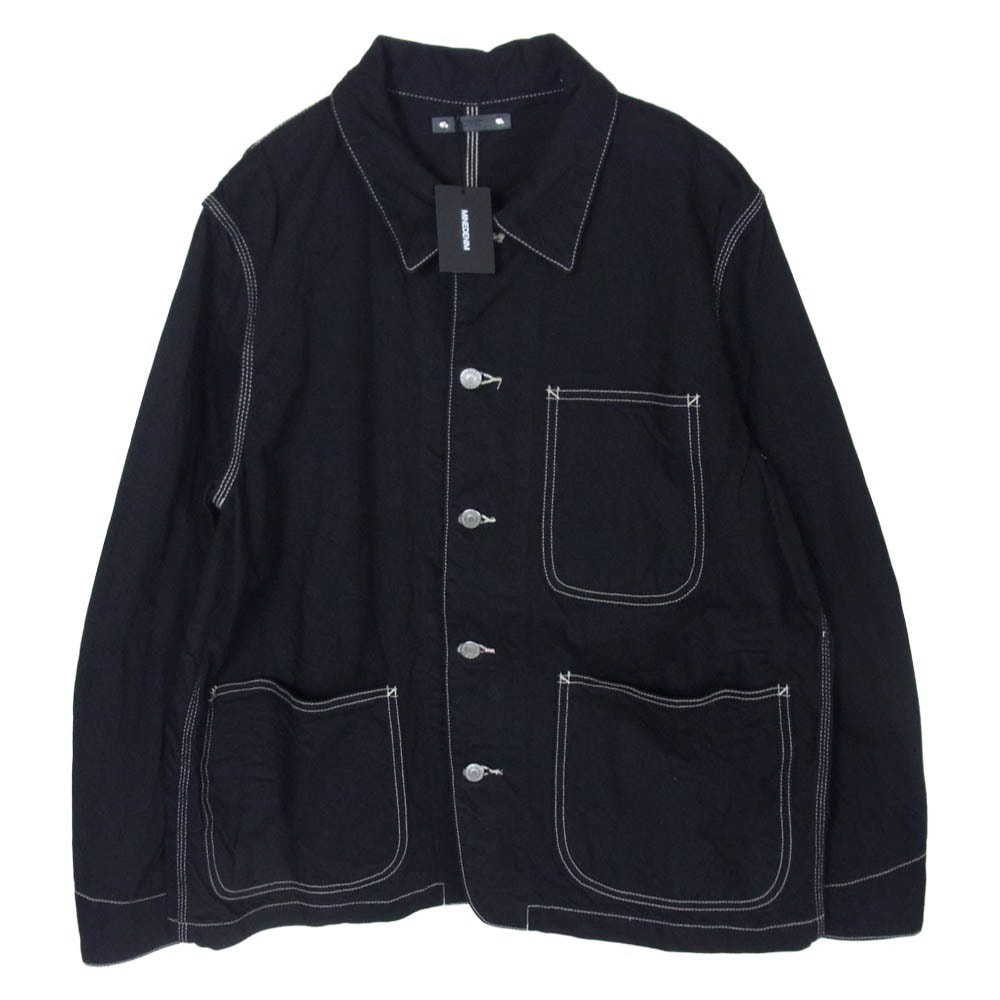 MINEDENIM マインデニム 26SS 2603-8001-91-022 Denim Engineer JKT デニム エンジニア カバーオール ジャケット ブラック系 2【新古品】【未使用】【中古】