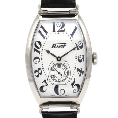 【新品】ティソ ヘリテージポルト T128.505.16.012.00 SS 手巻