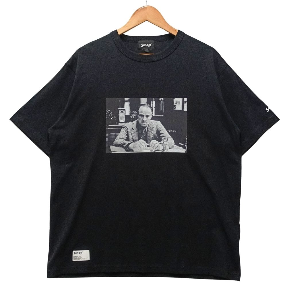 SCHOTT ショット ゴッドファーザー プリント 半袖Tシャツ 56208