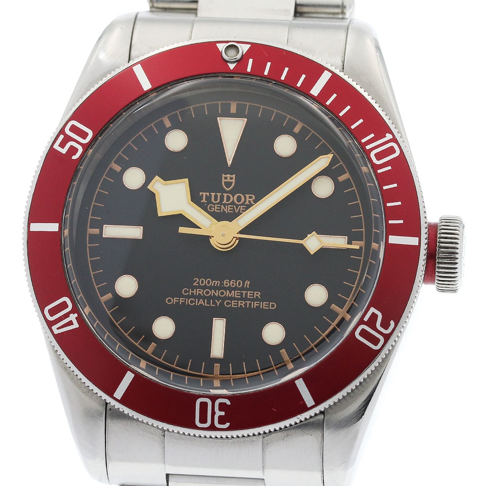 チュードル ヘリテージ ブラックベイ 79230R メンズ 【中古】